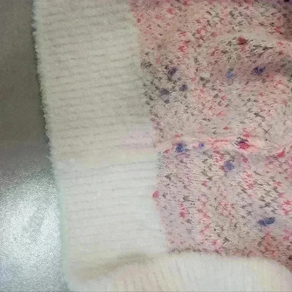 Ann Taylor Petites Pink Multicolor Sweater Size SP - Picture 7 of 12